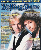 Rolling Stone cover with Tom Petty and Bob Dylan