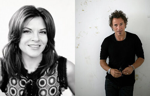 Rosanne Cash and Bruce Springsteen