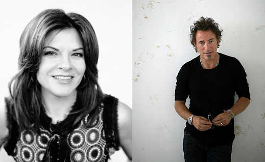 Rosanne Cash and Bruce Springsteen